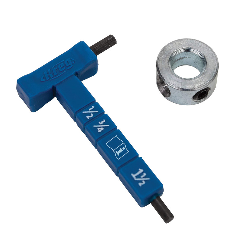 Easy-Set Stop Collar And Hex Gauge